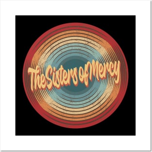 The Sisters of Mercy Vintage Circle Posters and Art